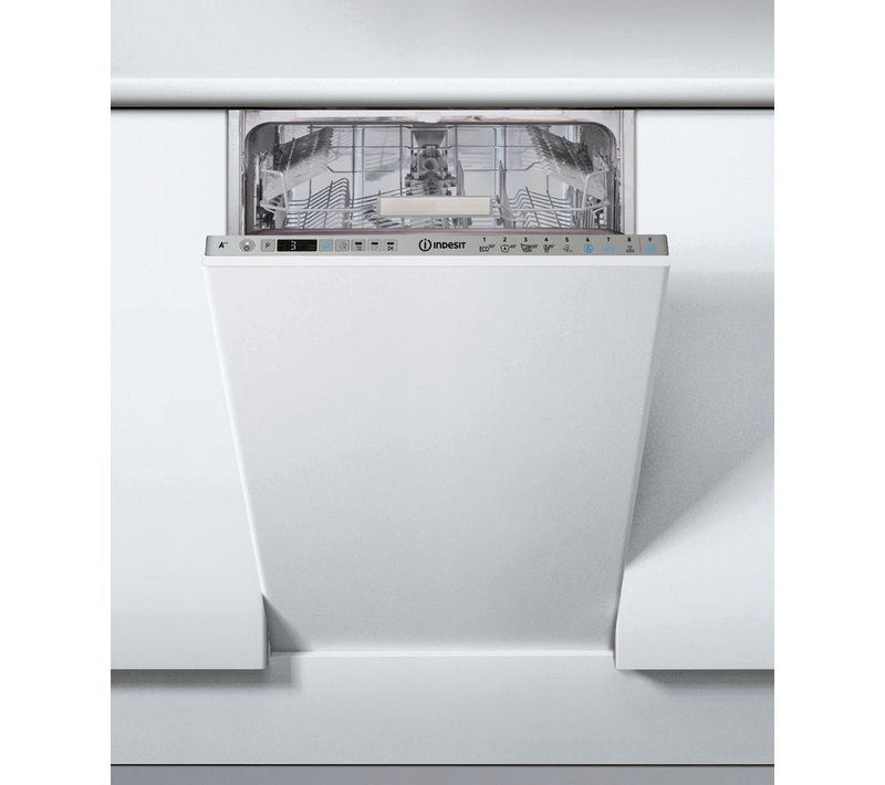 Indesit DSIO3T224EZ Integrated 10 Place Setting Slim Line Dishwasher - A++ Rated